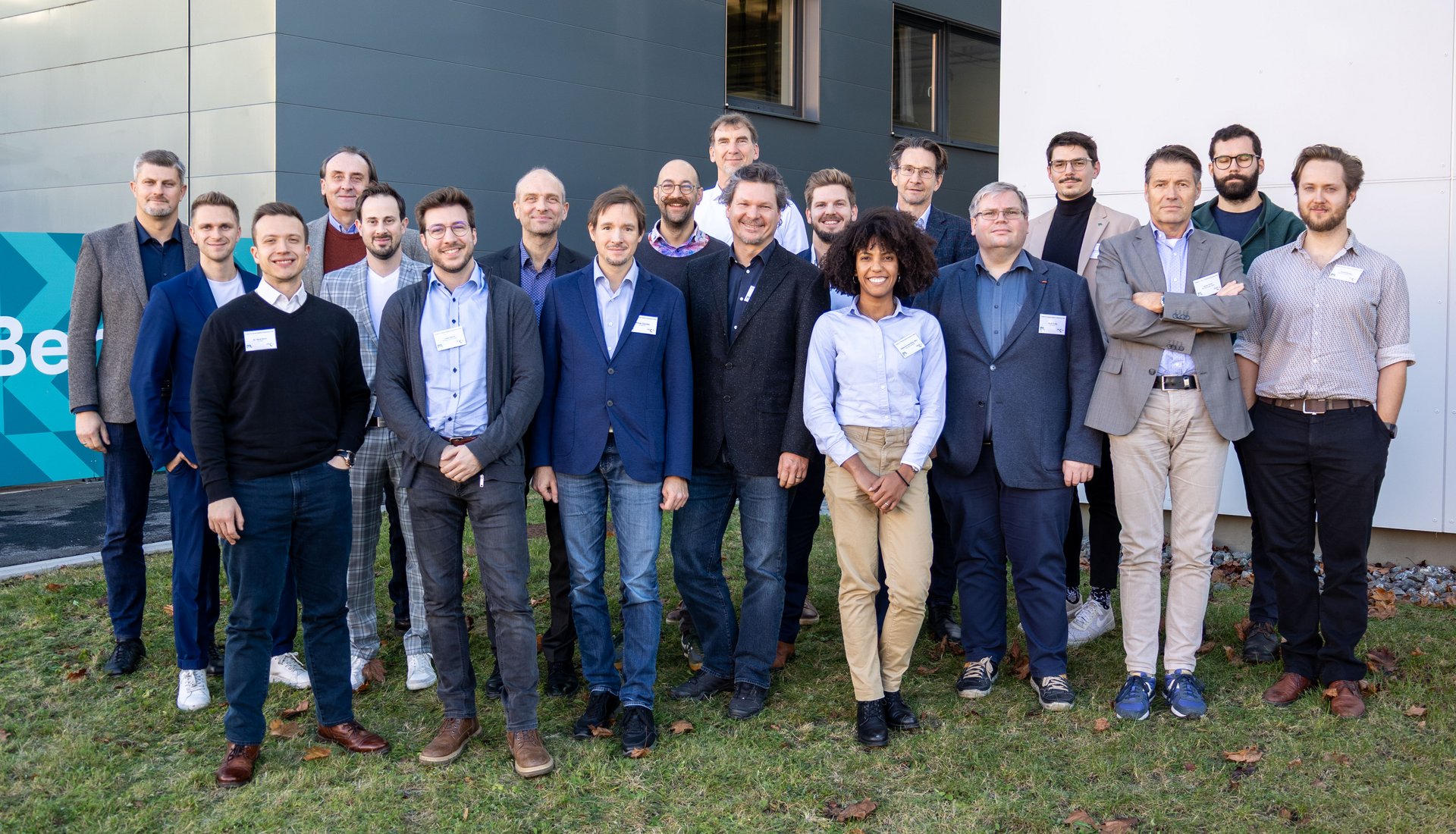 Die Teilnehmer*innen des ersten IoT-Sensor Systems Symposiums in Leoben. Foto: © Privat.