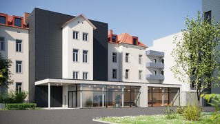 Umbau des Zentrums angewandte Technologie. Foto: © Montanuniversität Leoben. Umbau des Zentrums angewandte Technologie.