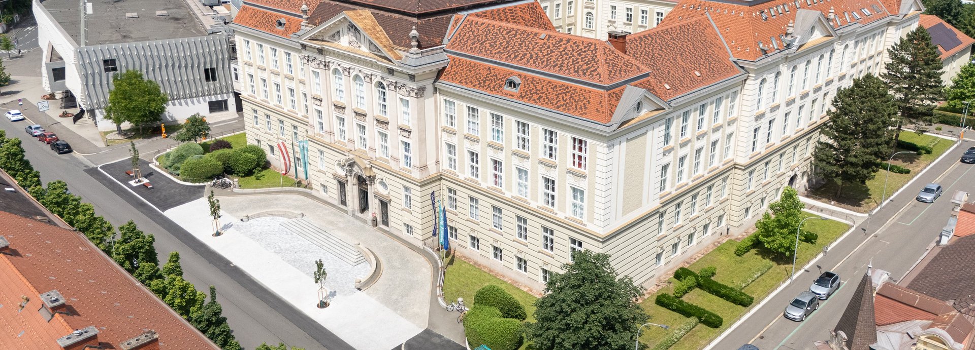 Hauptgebäude der Montanuniversität Leoben