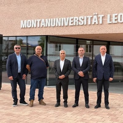 The Montanuniversität Leoben welcomed a delegation from Georgia on September 22 and 23, 2025. Photo: © private.
