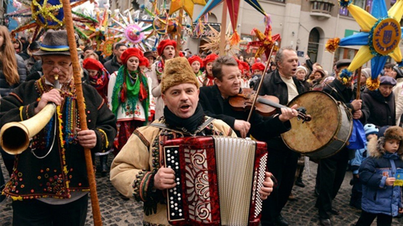 Celebrating Christmas in Ukraine