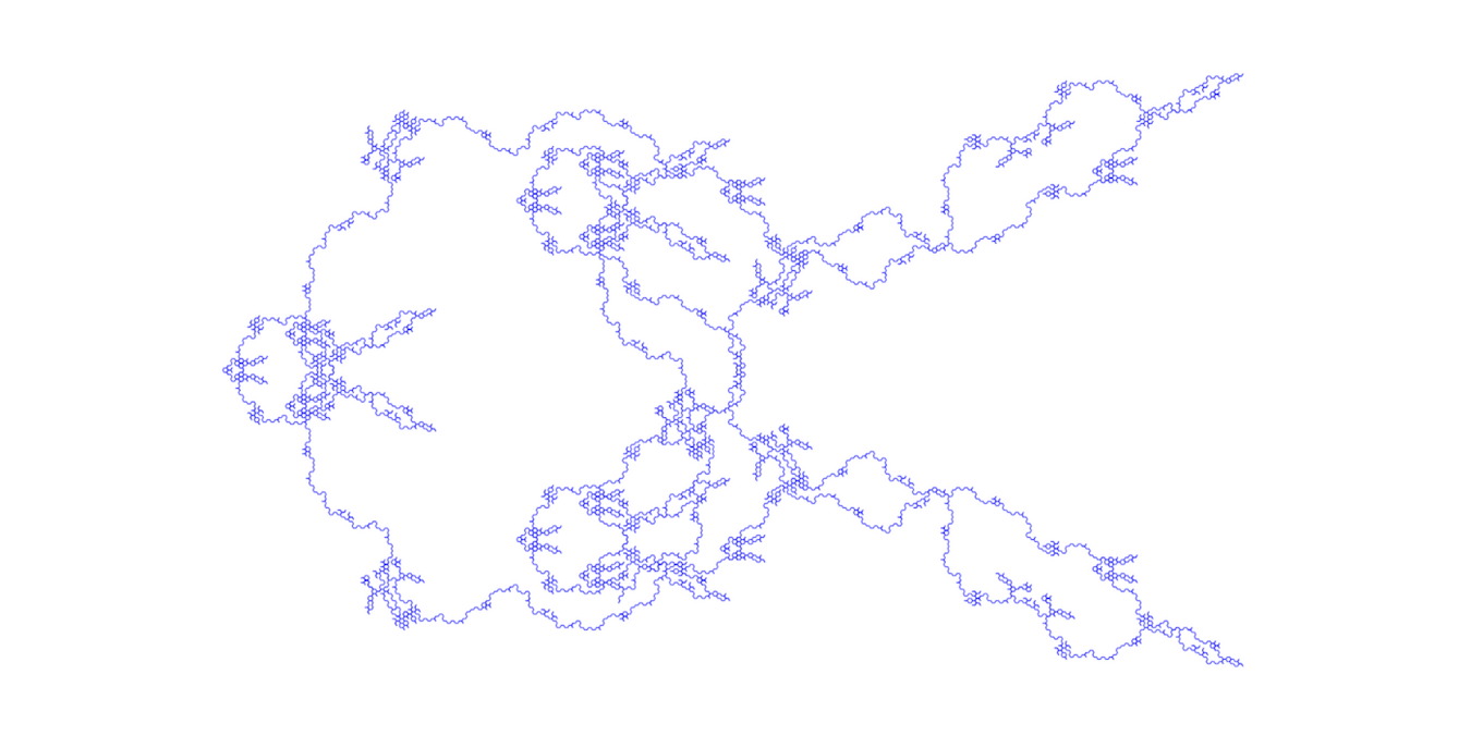 A fractal related to the sum of digits of multiples of 7