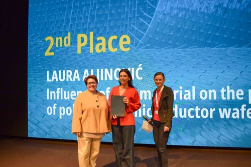 LAURA ALJINOVIĆ: Influence of raw material on the properties of polymeric semiconductor wafer frame
© Department Polymer Engineering and Science Leoben | Tanja Grössing 33