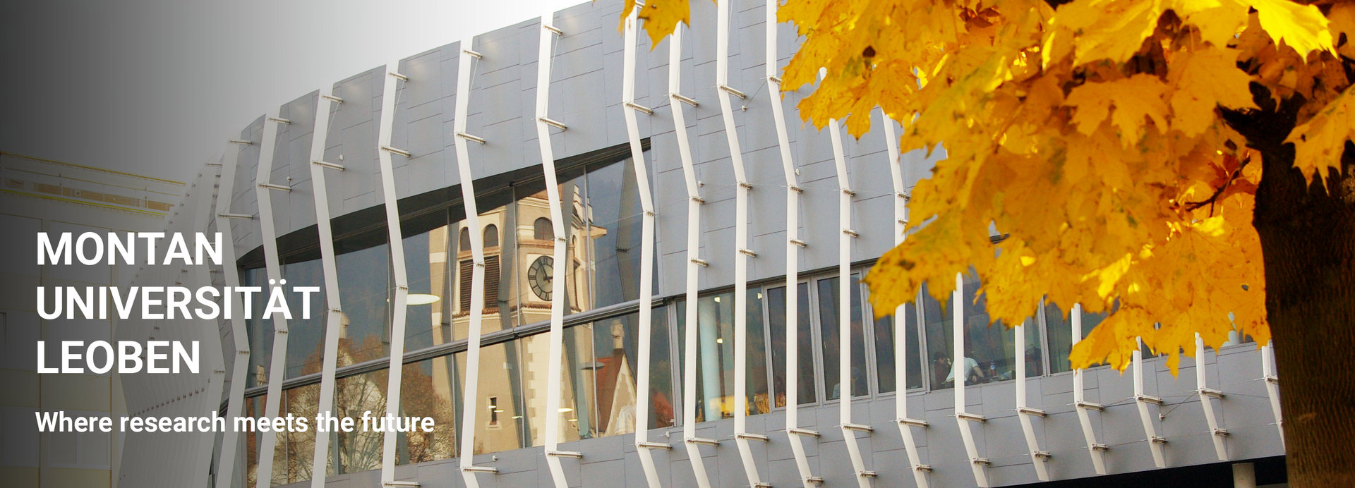 Montanuniversität Leoben with the Erzherzog Johann building.