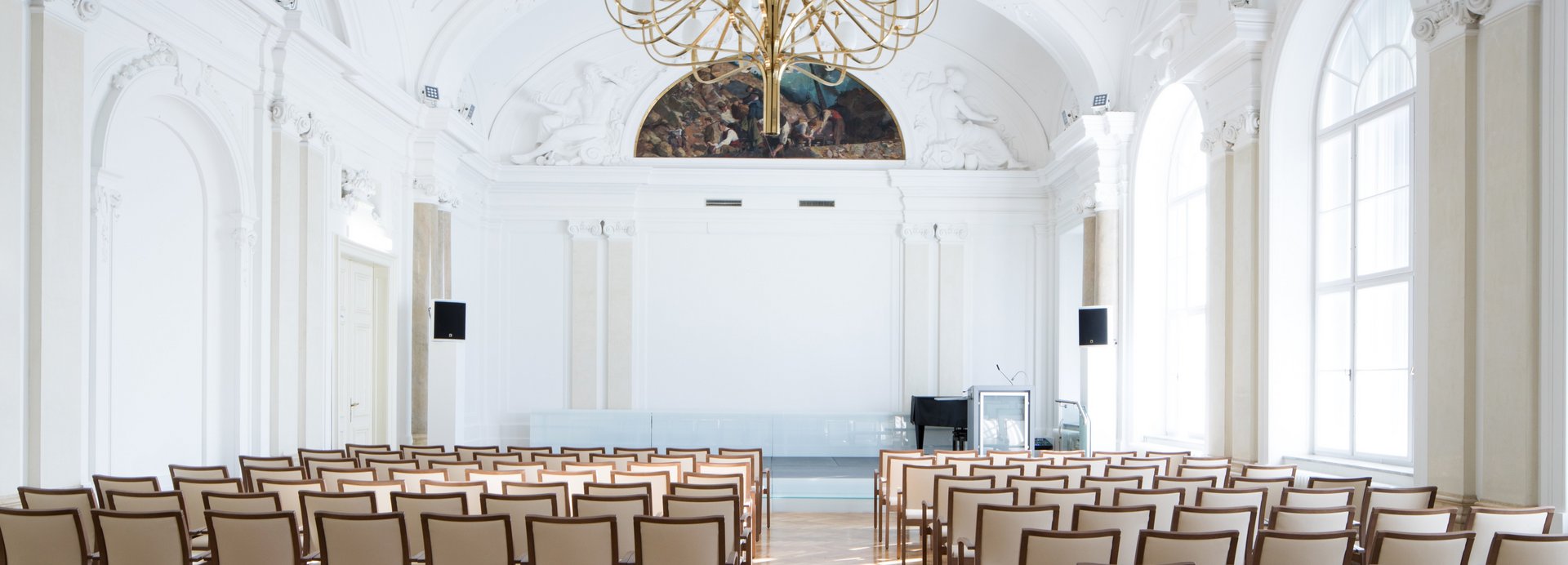 Auditorium of the Montanuniversität.